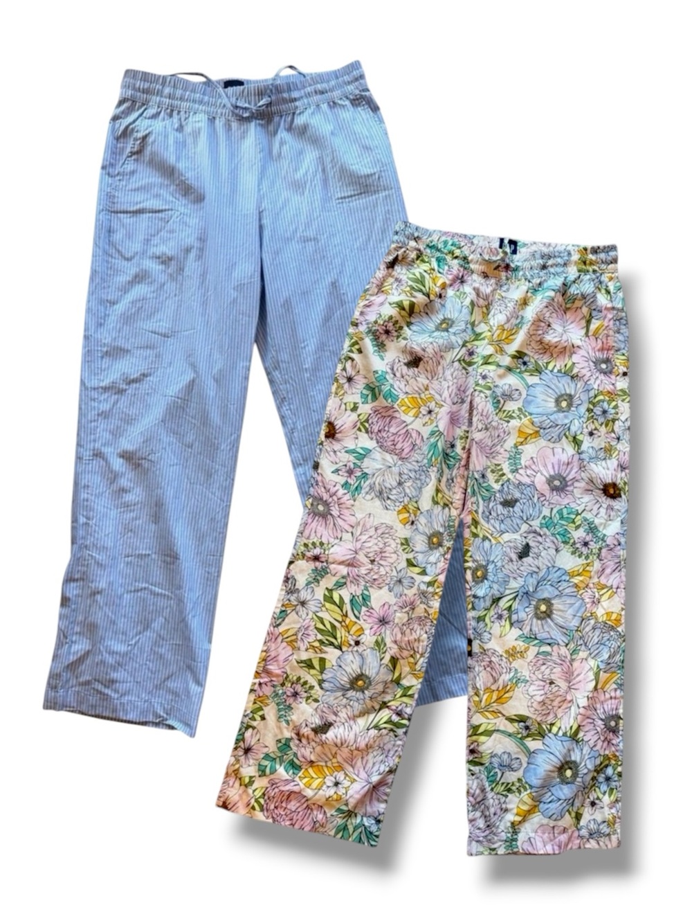 GAP Cotton Multi Print Pajama Pants Set 2 Pair